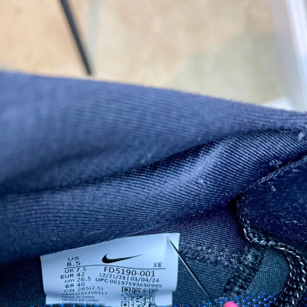 Nike Zoomx Zegama Men's Sneakers Size 8.5 - Picture 7 of 7